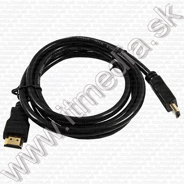 Image of HDMI v1.4 cable 1.5m GOLD *ethernet* No ferrit (IT8526)