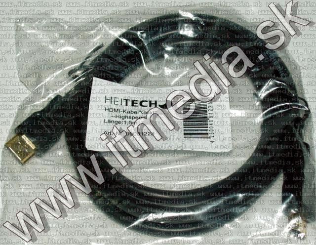 Image of HDMI v1.4 cable 1.5m GOLD *ethernet* No ferrit (IT8526)