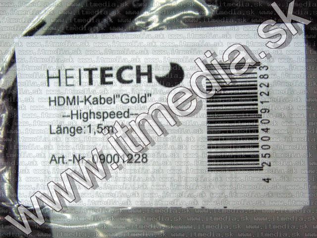 Image of HDMI v1.4 cable 1.5m GOLD *ethernet* No ferrit (IT8526)