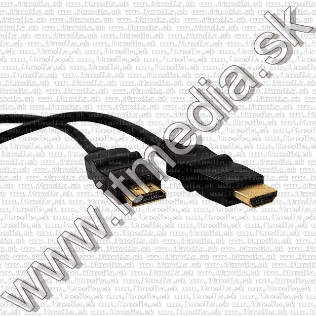 Image of HDMI v1.4 cable 2m GOLD *No Filter* 180°Adjustable neck (IT8279)
