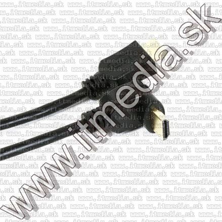 Omega HDMI v1.4 cable 3m *No Filter* L-neck (IT9700) Image of Omega HDMI v1.4 cable 3m *No Filter* L-neck (IT9700)