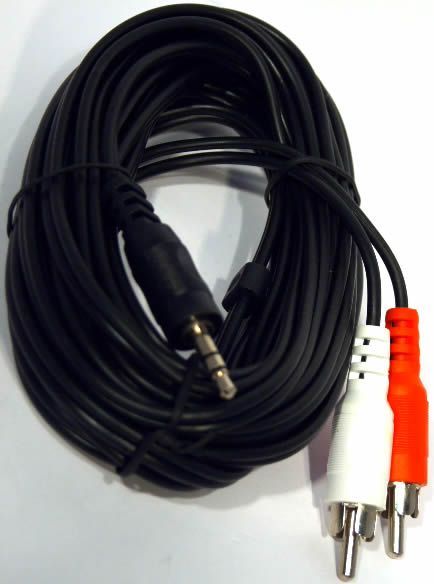 Image of Jack-2xRCA audio cable ***5m*** (IT0216)