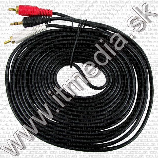 Image of Jack-2xRCA audio cable ***5m*** (IT7209)