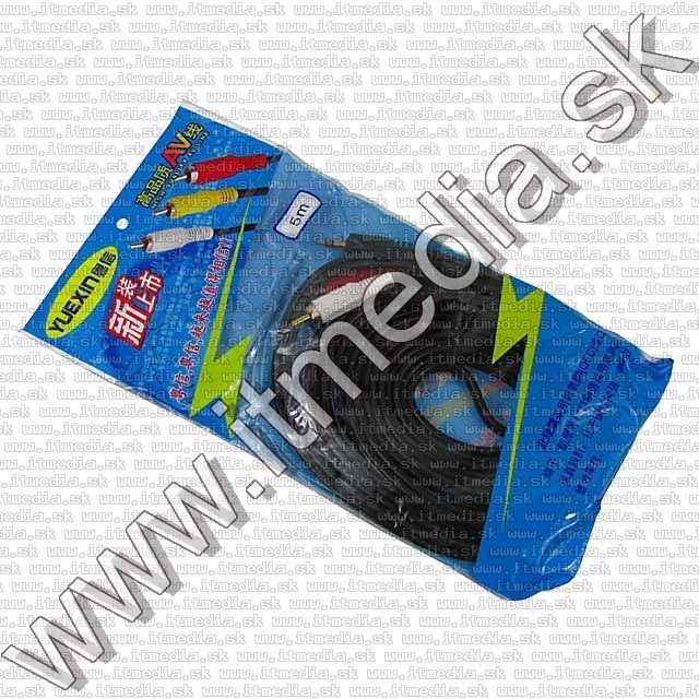 Image of Jack-2xRCA audio cable ***5m*** (IT7209)