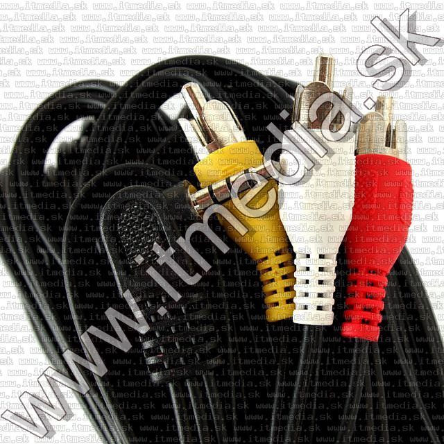 Image of Jack-3xRCA CAMERA cable AV 10m (IT3049)