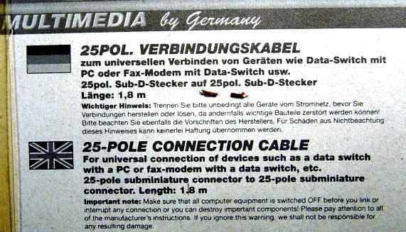 Image of Simple Parallel Cable 1.8m (IT3122)