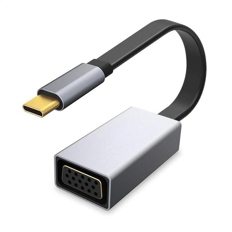 Image of Platinet USB Type C to VGA adapter 1080 60Hz [44711] (IT14677)