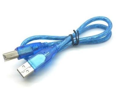 Rövid USB printer kábel (USB 2.0) (IT10229) Image of Rövid USB printer kábel (USB 2.0) (IT10229)