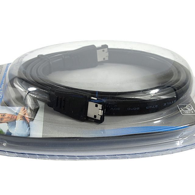 Image of eSATA Cable 100cm Black *Blister* INFO! (IT7384)