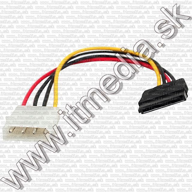 Image of S-ATA Cable SET (50cm data + power) (IT2096)