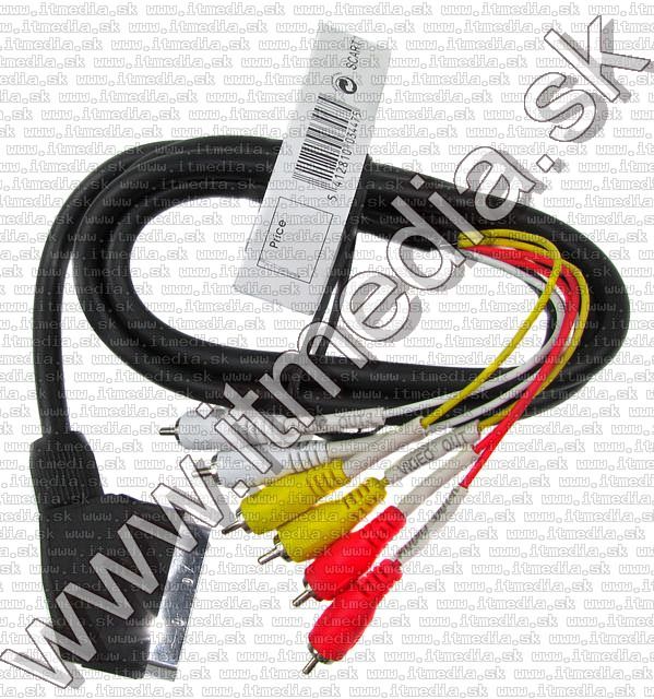 Image of Scart Cable -- 6x RCA (in-out) (IT5745)
