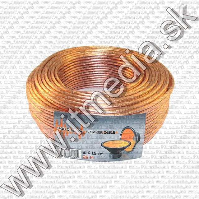 Image of Speaker cable 1.5, 25m, Transparent (IT10584)