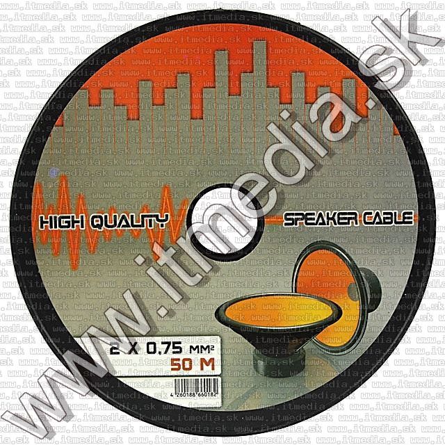 Image of Speaker cable 0.75, 50m, Transparent (IT8979)