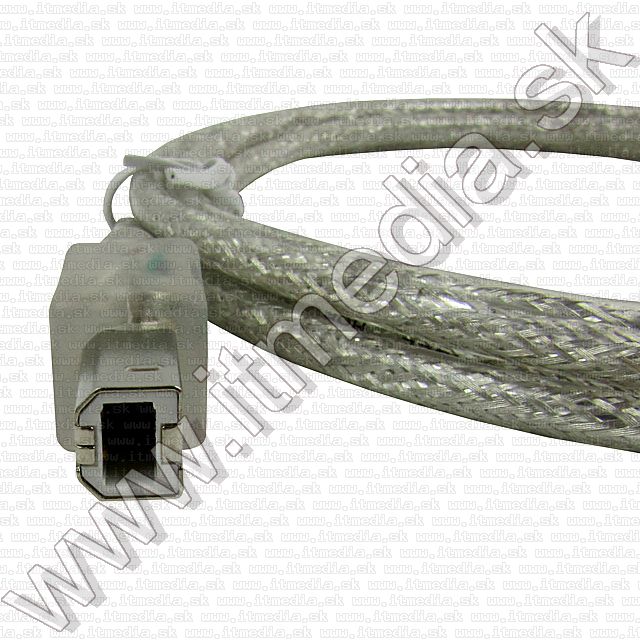 Image of USB 2.0 Printer cable 1.8m *Blue LED* (IT7015)