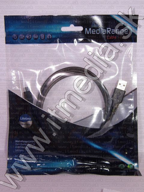 Image of MediaRange USB - microUSB cable 1.2m (IT9206)