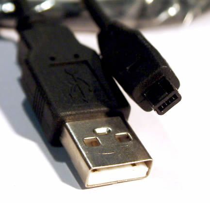 Image of USB A - 4p mini USB Cable 1.5-2m (IT3023)