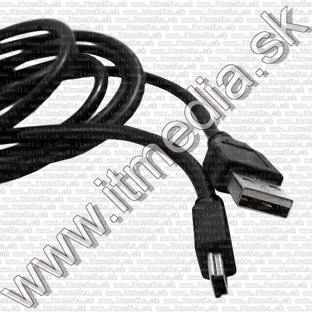 Image of USB A - 5p mini USB Cable 1m *black* HQ Bulk (IT8146)