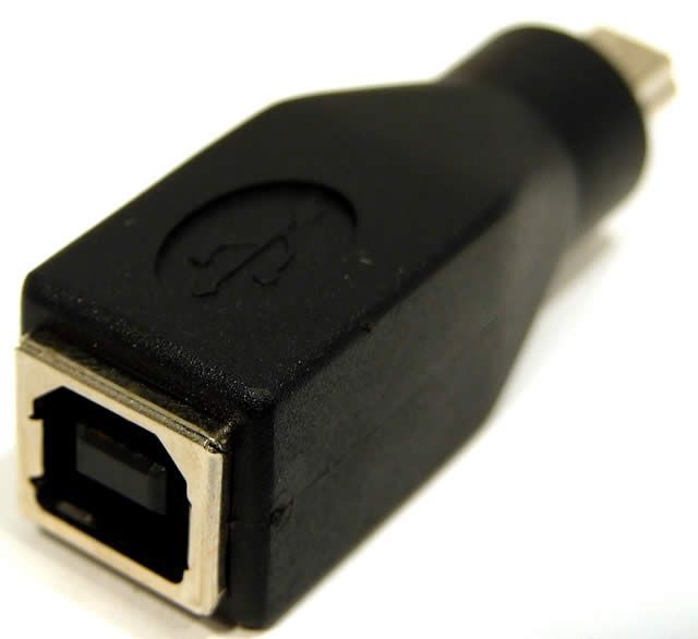 Image of HAMA Retractable USB 2.0 Printer Cable 1m (IT3860)