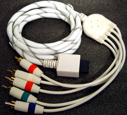 Image of Nintendo Wii Component HD AV cable (IT3421)