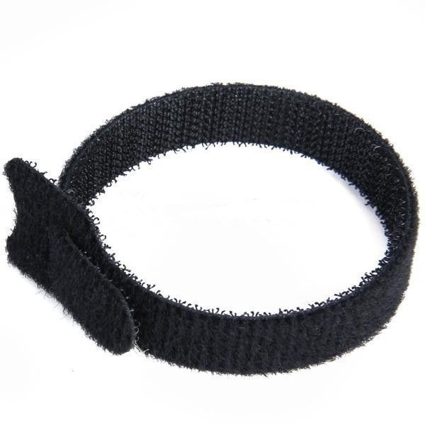 IT Media Cable Ties *Black Velcro* 14cm BULK (IT11026) Image of IT Media Cable Ties *Black Velcro* 14cm BULK (IT11026)