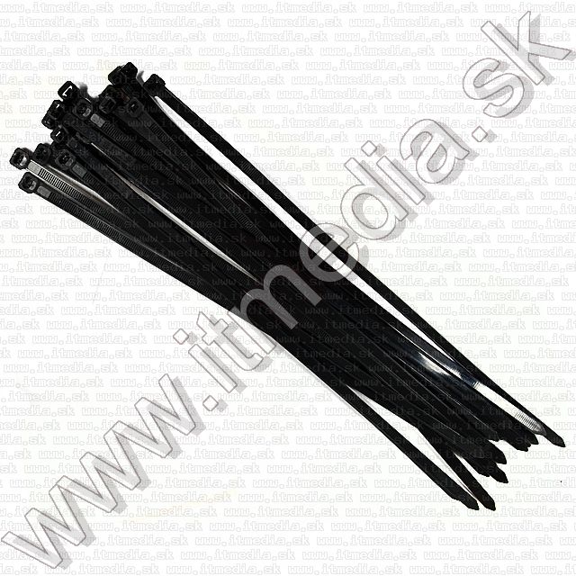 Image of Plastic Cable Ties 3.6x250mm 40-set Black (IT13745)