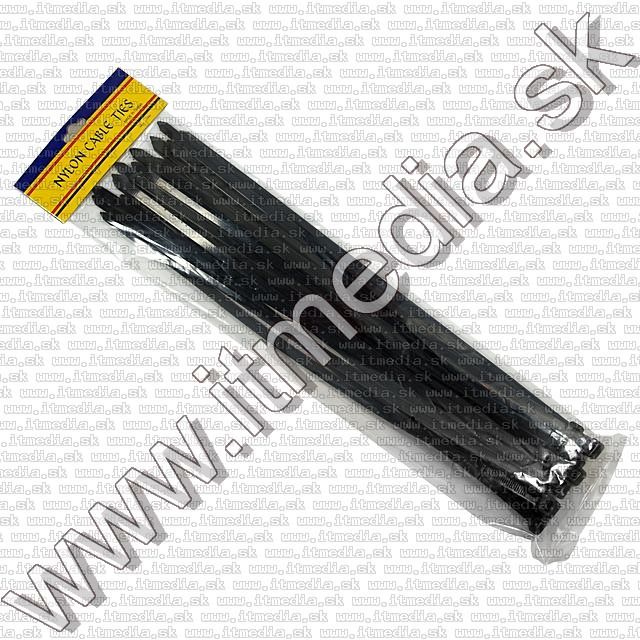 Image of Plastic Cable Ties 7.6x350mm 20-set *Transparent* (IT8136)