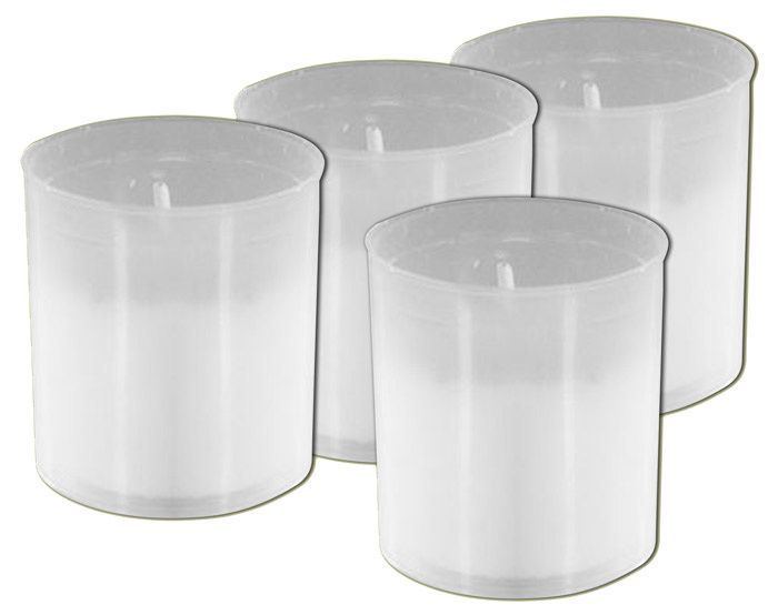 Temetői Mécses betét 8órás 25g 5cm (fehér műanyag) INFO! (IT14229) Image of Temetői Mécses betét 8órás 25g 5cm (fehér műanyag) INFO! (IT14229)