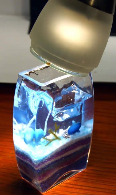Image of Gel Candle, *dolphin* no. 1 INFO! (IT3964)