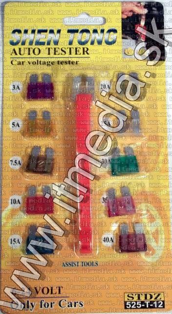 Image of ShenTong Car Fuse SET (11+1part) 525-T-12 (IT8665)