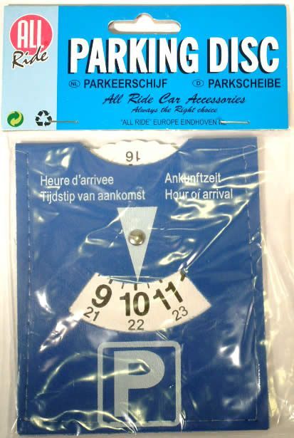 Image of Car Parking Disc (Ankunftzeit) (IT3308)