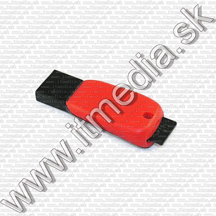 Image of Mini USB Cardreader for microSD cards *Blade* BULK (IT12029)