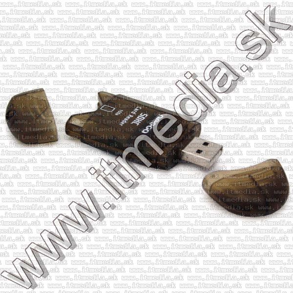 Image of Mini USB Cardreader SD - MMC *Transparent*(56840) (IT1685)