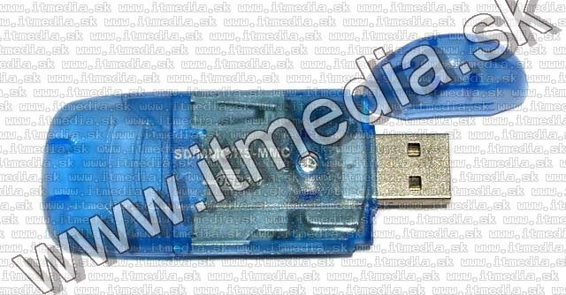 Image of Mini USB Cardreader SD - MMC *Transparent*(56840) (IT1685)