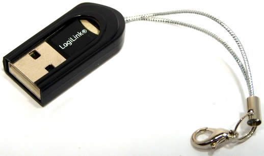 Image of LogiLink mini CardReader *microSD* HC *Black* (IT3885)