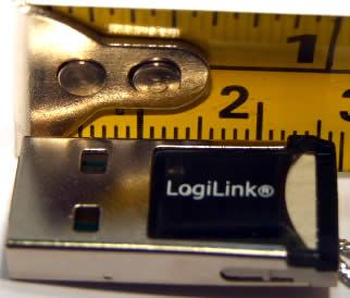 Image of LogiLink mini CardReader *microSD* HC *Black* (IT3885)