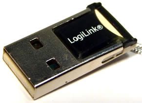 Image of LogiLink mini CardReader *microSD* HC *Black* (IT3885)