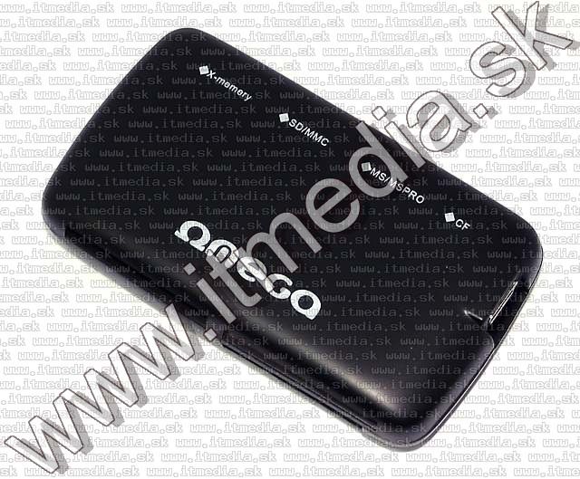 Image of Omega All-in-1 mini Memory Card Reader 40553 SD XD CF MS (IT4648)