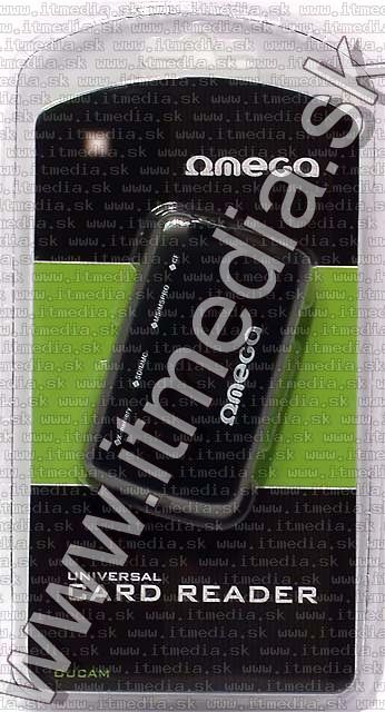 Image of Omega All-in-1 mini Memory Card Reader 40553 SD XD CF MS (IT4648)