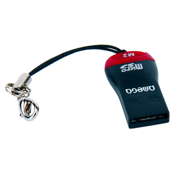 Image of Mini USB Cardreader for M2 and microSD cards (IT4425)