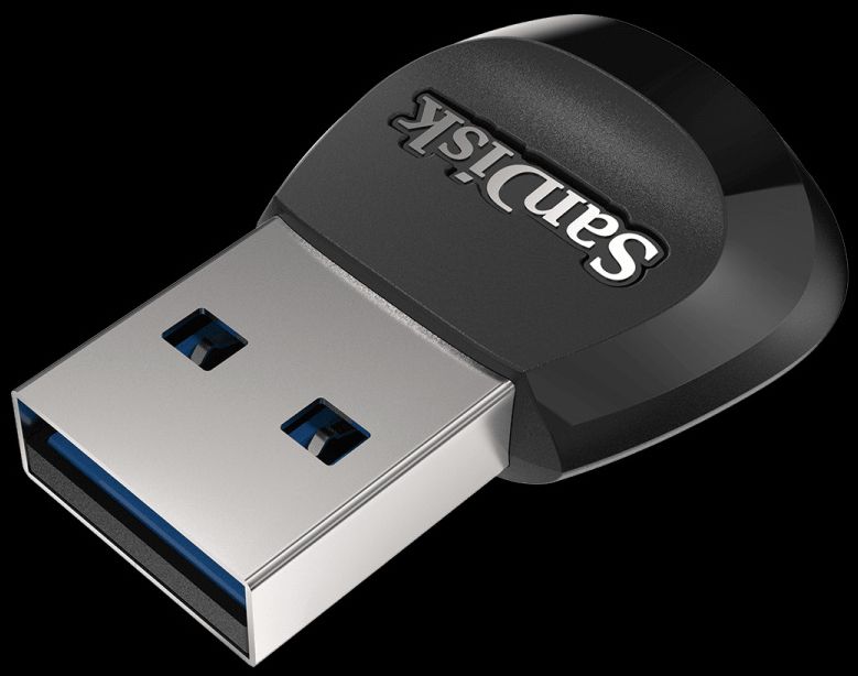 Sandisk Mini USB 3.0 Cardreader for microSD cards SDDR-B531-GN6NN (IT14609) Image of Sandisk Mini USB 3.0 Cardreader for microSD cards SDDR-B531-GN6NN (IT14609)