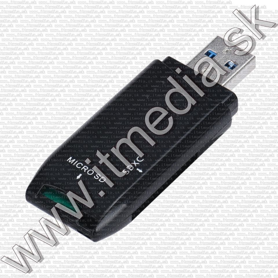 Image of USB 3.0 Super Speed SDXC-TF Card Reader UHS-I BULK (INFO!) (IT12371)
