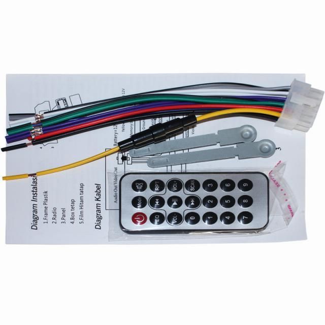 Image of Noname MP3 Car Radio USB-SD-FM *bulk* 4x50w (IT10731)