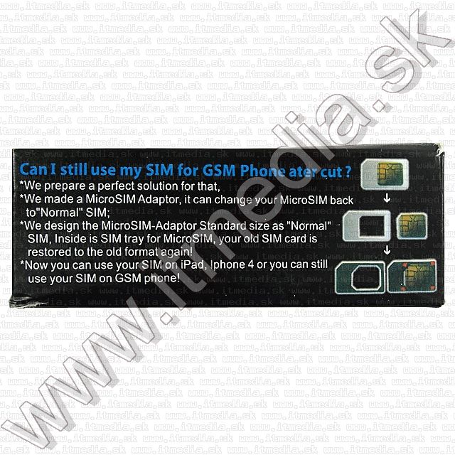 Image of Metal microSIM cutter INFO! (IT8574)