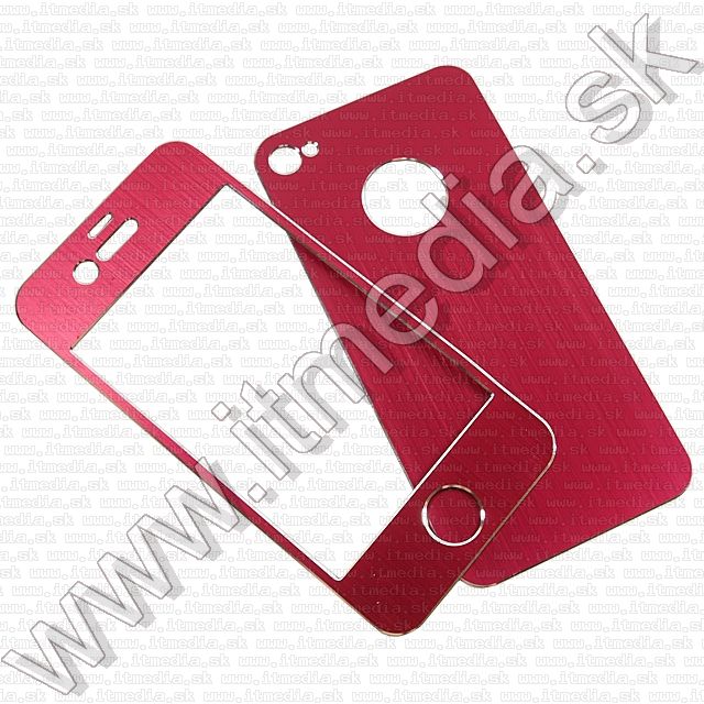 Image of iPHONE 4G Aluminium Skin *Crimson* (IT8107)