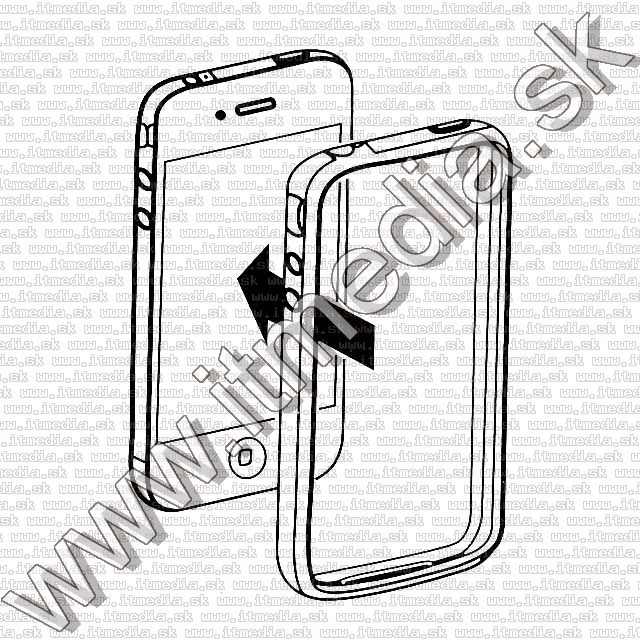 Image of iPHONE 4G Bumpers *White* (Remanufactured) (IT7218)