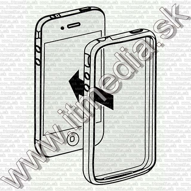 Image of iPHONE 4G Bumpers *Black&amp;amp;amp;amp;Clear* (Remanufactured) (IT8082)