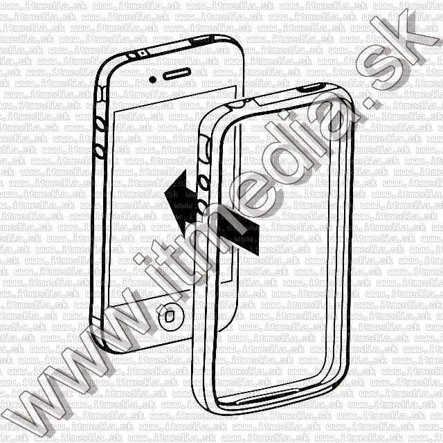 Image of iPHONE 4G Bumpers *Black&amp;amp;amp;amp;amp;amp;Pink* (Remanufactured) (IT7231)