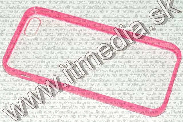 Image of iPhone 5-5S TPU case *Pink-Transparent* (OEM) (IT8562)