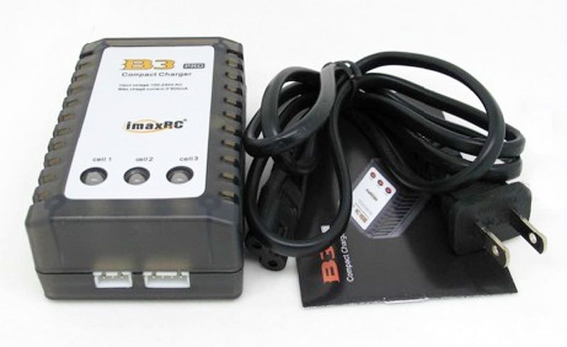 Image of ImaxRC B3 Balance Charger 2S 3S Li-Ion LiPo 3x800mA BULK (IT12306)