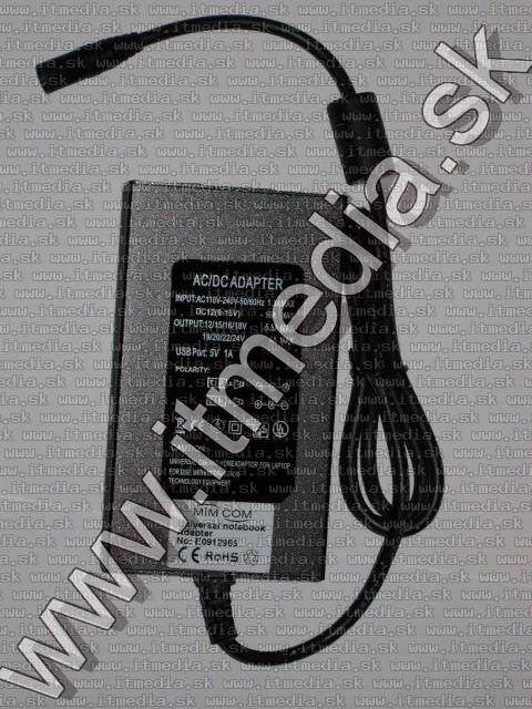Image of Universal Laptop Home and Travel Charger DC 12 AC110-240V 100Watt (IT7000)